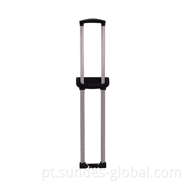Suitcase Black Plastic Handle Retractable Trolley Luggage Pull Handle